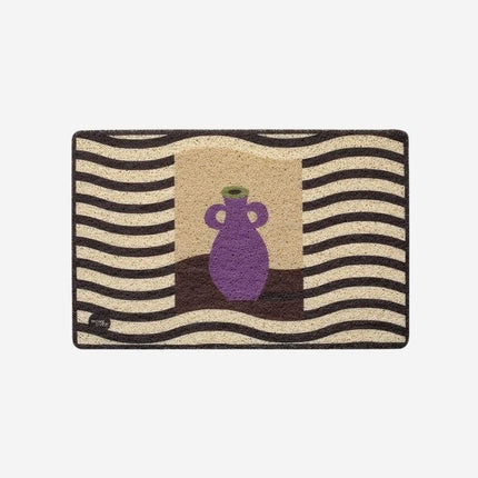 Fußmatte für Innen mit Vasenmotiv