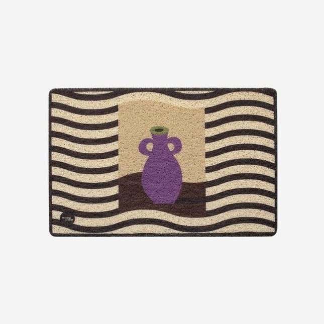 Fußmatte für Innen mit Vasenmotiv