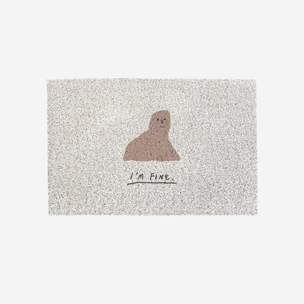 Moderne Fußmatte Innen 'I'm Fine'