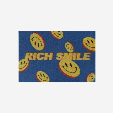 Coole Fußmatte 'Rich Smile' Blau