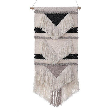 Großer gewebter Wandbehang im Boho-Stil