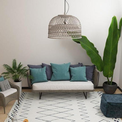 Großer Wohnzimmer Teppich im Berber-Stil