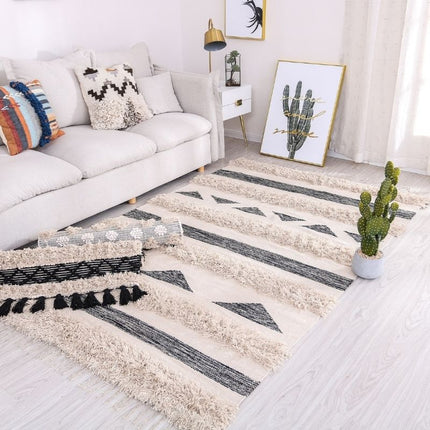 Handgefertigter Berber Teppich mit Struktur