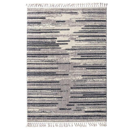 Berber Teppich in Ecru und Grau