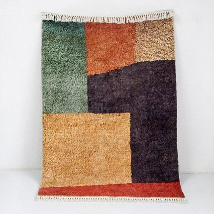 Berber Teppich in Ecru und Braun