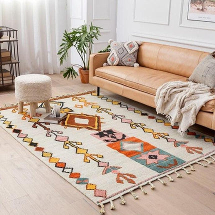 Traditioneller Berber Teppich mit Mustern