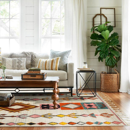 Traditioneller Berber Teppich mit Mustern