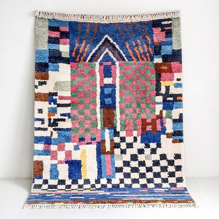 Original marokkanischer Berber Teppich bunt