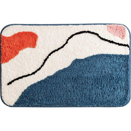 Rutschfeste und saugfähige Badematte