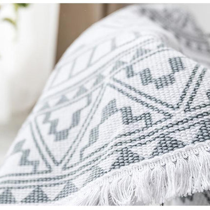 Runder Teppich für das Schlafzimmer