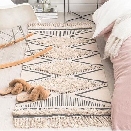 Berber Bettvorleger mit 3D-Struktur