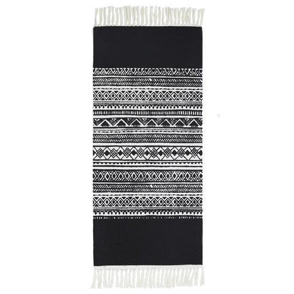 Bettvorleger aus Baumwolle im Boho-Stil