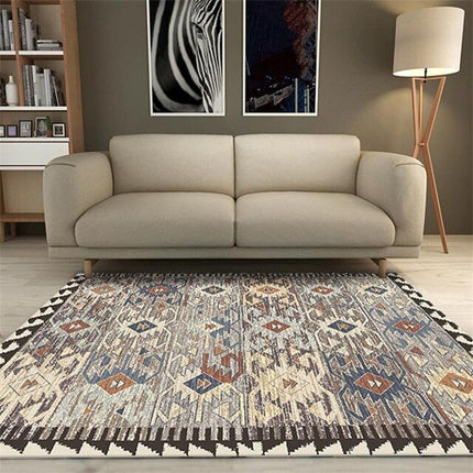 Wohnzimmer Teppich im afrikanischen Ethno-Stil
