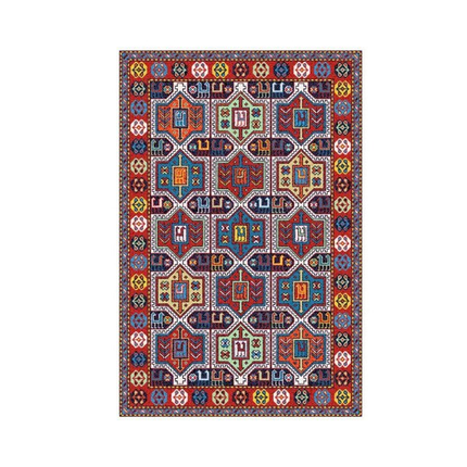 Bunter Teppich im orientalischen Ethno-Stil