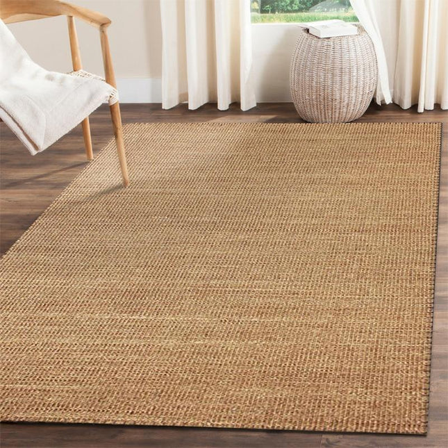 Rechteckiger Jute-Teppich Natur 50x80 cm