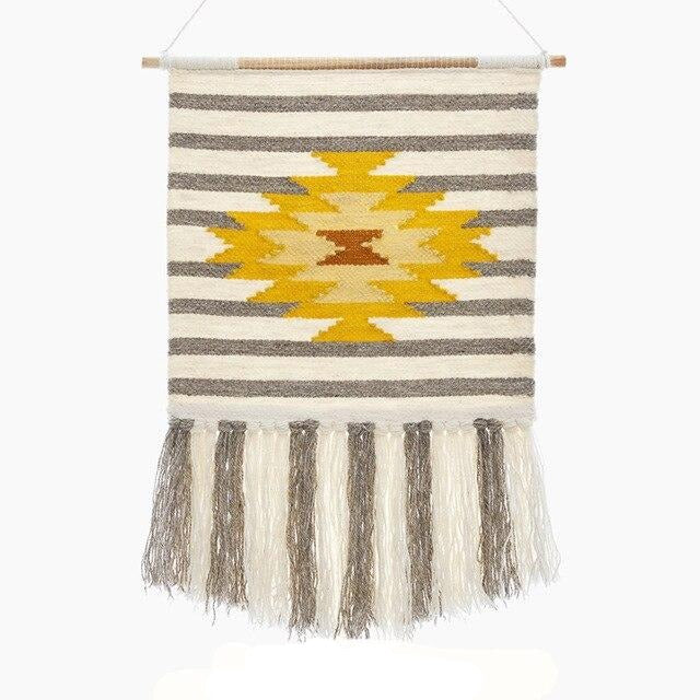 Gewebter Wandbehang im Southwest Stil