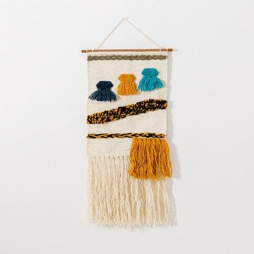 Kleiner Wandteppich Deko für Badezimmer