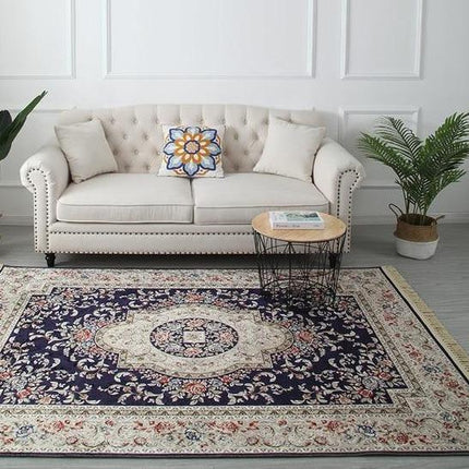 Perser Teppich Klassisch in Blau Beige