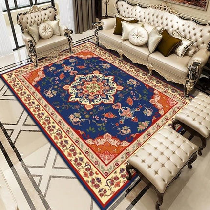 Perserteppich in warmen Orangetönen