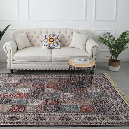 Perserteppich im bunten Patchwork-Design