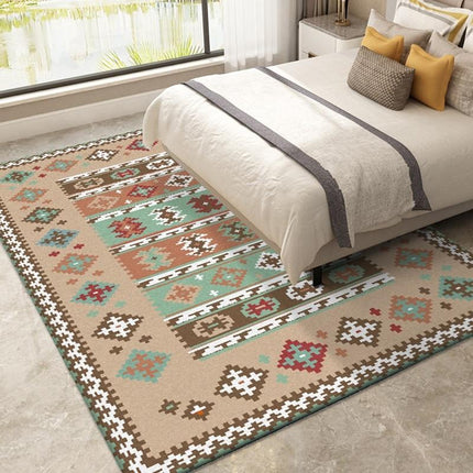 Wohnzimmer Teppich im modernen Ethno-Stil