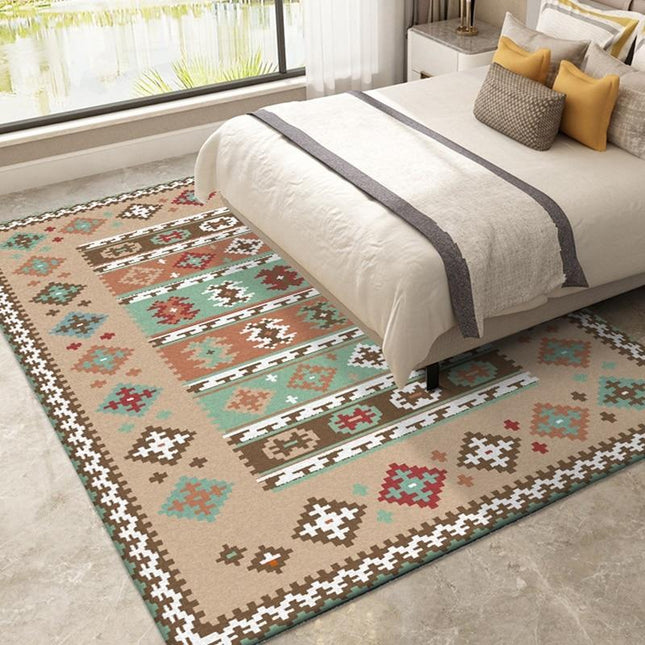 Wohnzimmer Teppich im modernen Ethno-Stil