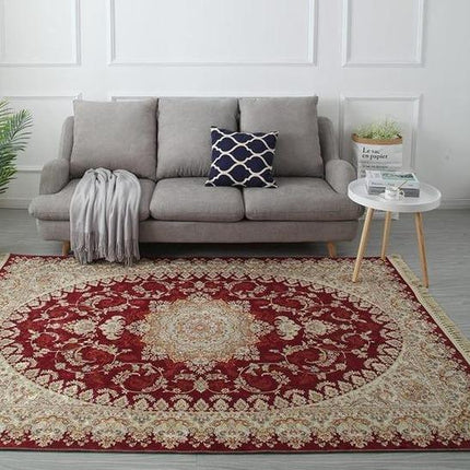 Roter Teppich im klassischen Perser-Stil