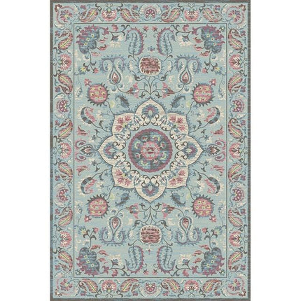 Vinyl Teppich in persischer Medaillon-Optik